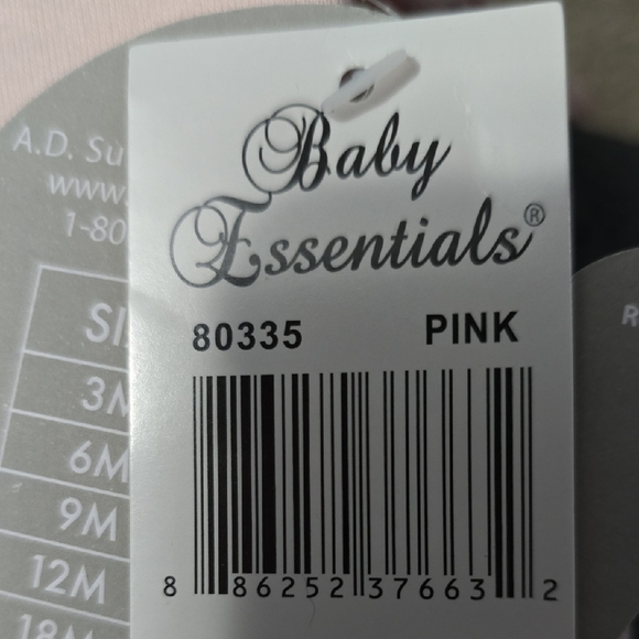 Baby Essentials Pink Christmas Tree Matching Set - Picture 3 of 3